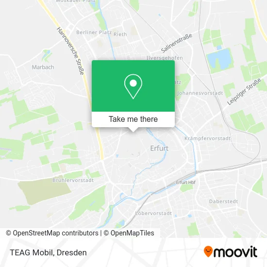 Карта TEAG Mobil