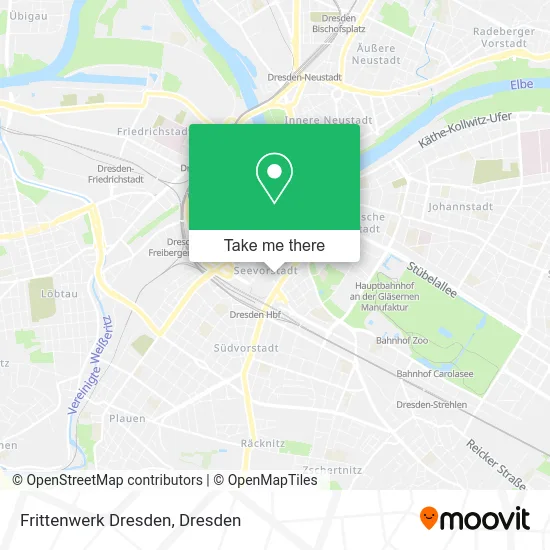 Карта Frittenwerk Dresden