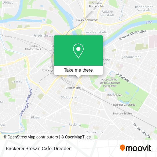 Карта Backerei Bresan Cafe