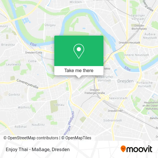 Карта Enjoy Thai - Maßage