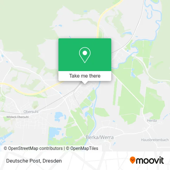 Карта Deutsche Post