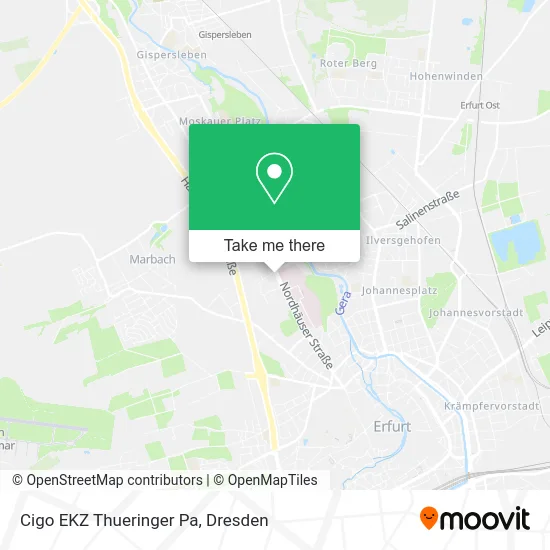 Карта Cigo EKZ Thueringer Pa