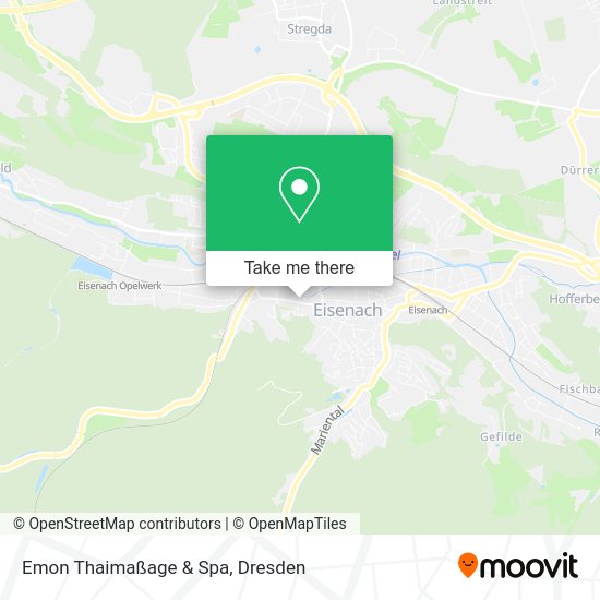 Карта Emon Thaimaßage & Spa