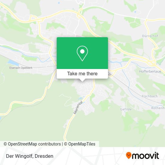 Карта Der Wingolf