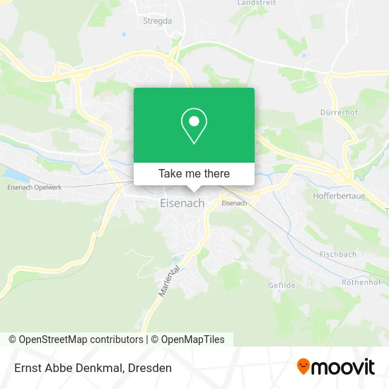 Карта Ernst Abbe Denkmal