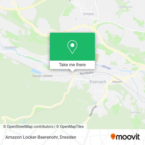 Карта Amazon Locker-Baerenohr