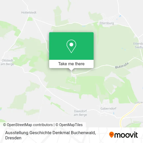 Карта Ausstellung Geschichte Denkmal Buchenwald