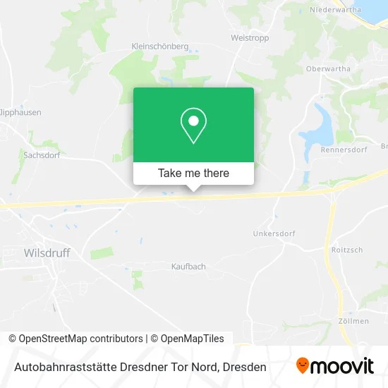 Карта Autobahnraststätte Dresdner Tor Nord