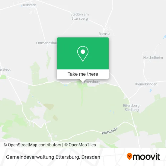 Карта Gemeindeverwaltung Ettersburg