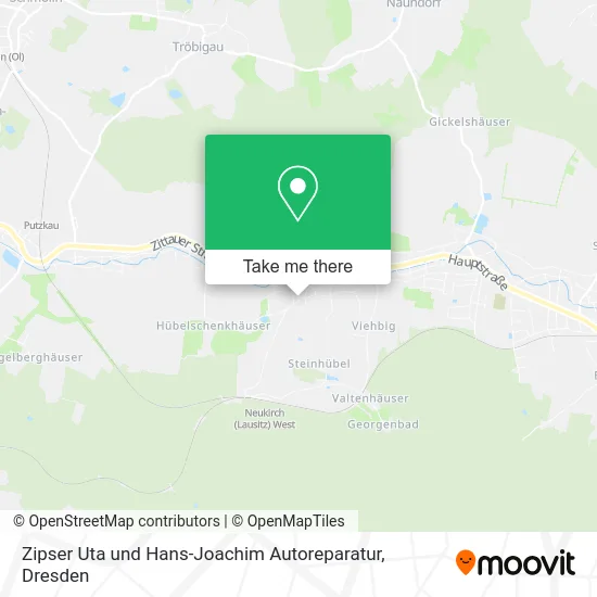 Карта Zipser Uta und Hans-Joachim Autoreparatur
