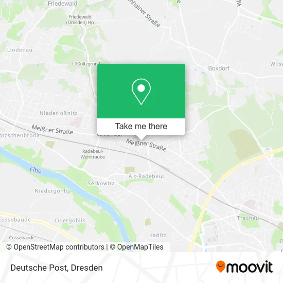 Карта Deutsche Post