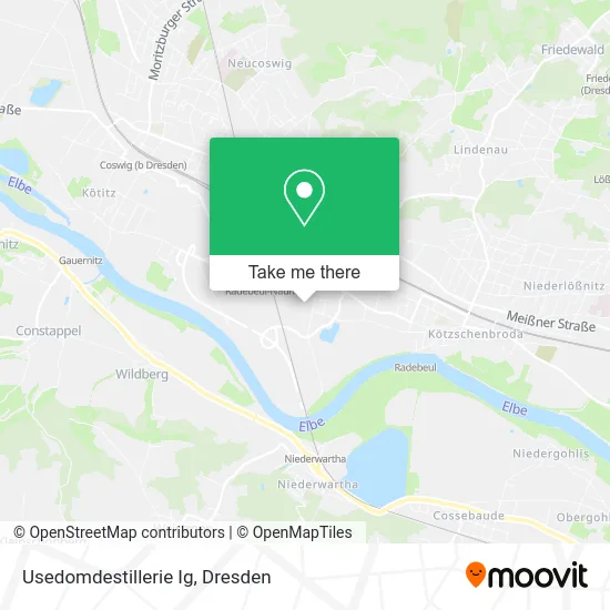 Карта Usedomdestillerie Ig