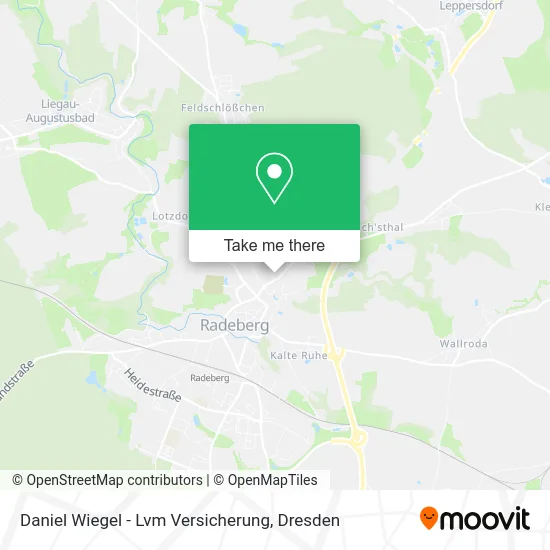 Карта Daniel Wiegel - Lvm Versicherung