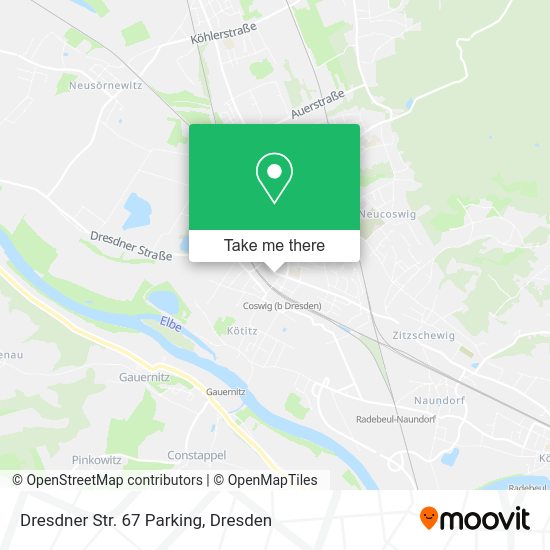 Карта Dresdner Str. 67 Parking