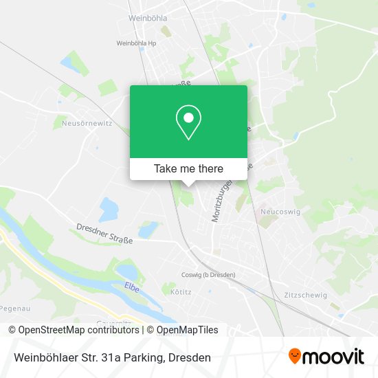 Карта Weinböhlaer Str. 31a Parking