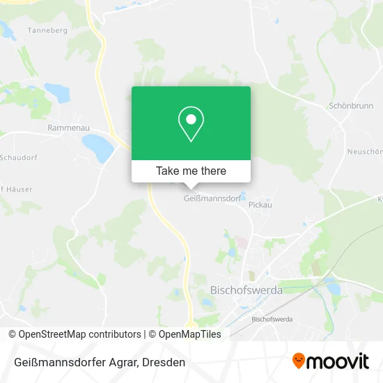 Карта Geißmannsdorfer Agrar