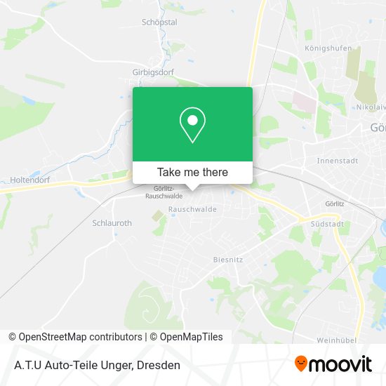 Карта A.T.U Auto-Teile Unger