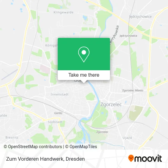 Карта Zum Vorderen Handwerk