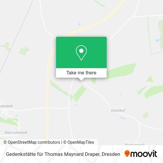 Карта Gedenkstätte für Thomas Maynard Draper