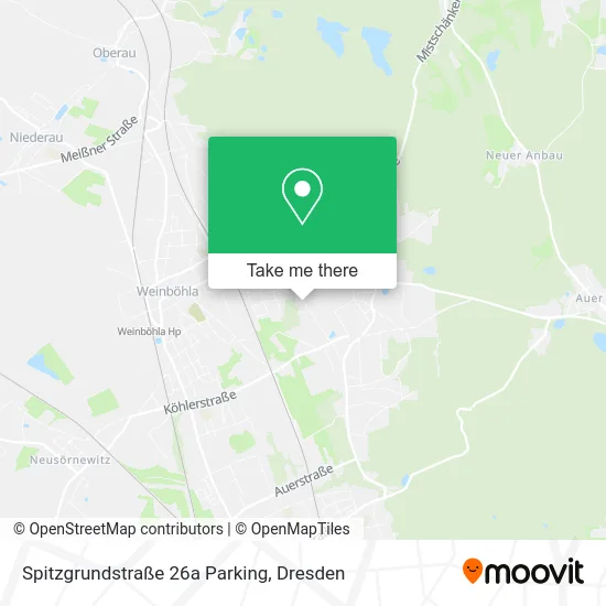 Карта Spitzgrundstraße 26a Parking