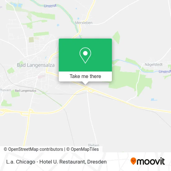 Карта L.a. Chicago - Hotel U. Restaurant
