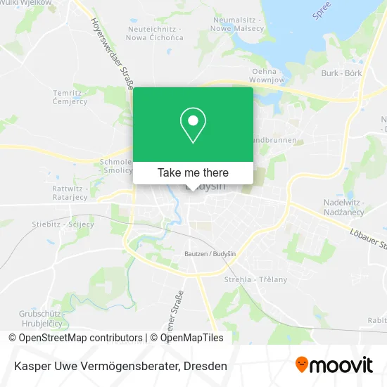 Карта Kasper Uwe Vermögensberater