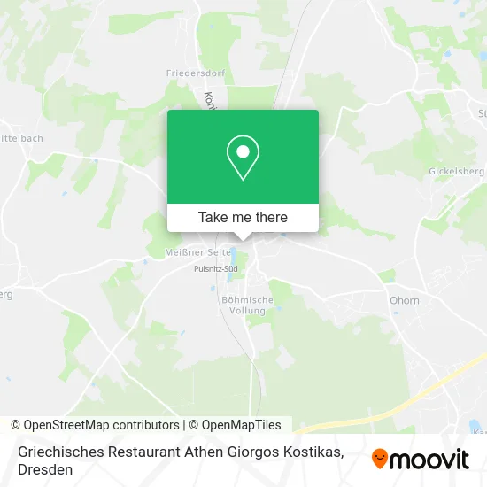 Карта Griechisches Restaurant Athen Giorgos Kostikas