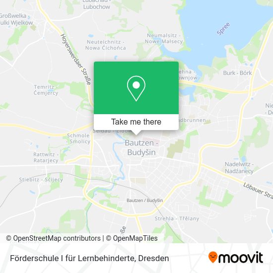 Карта Förderschule I für Lernbehinderte