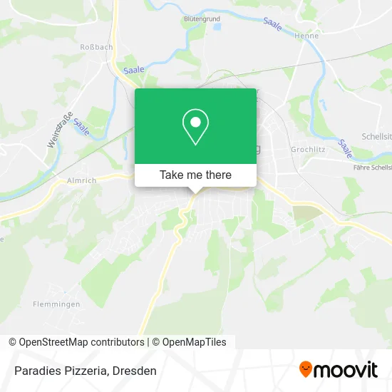Карта Paradies Pizzeria