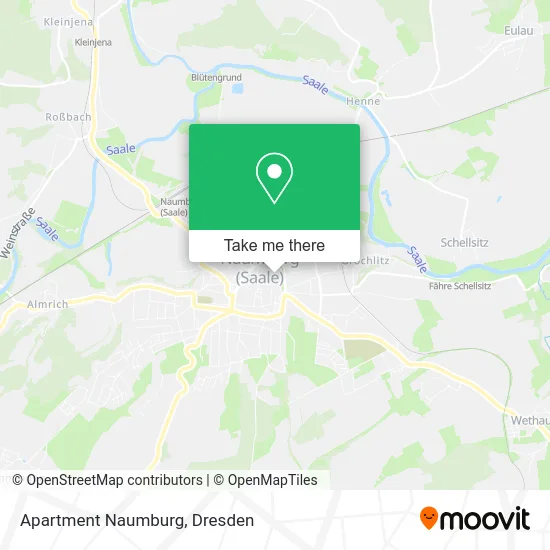 Карта Apartment Naumburg