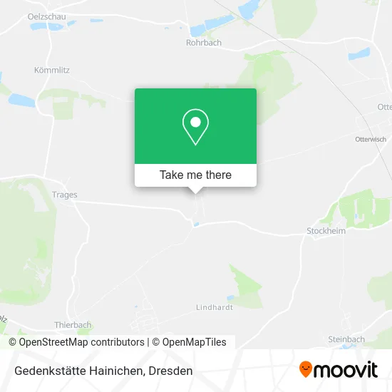 Карта Gedenkstätte Hainichen