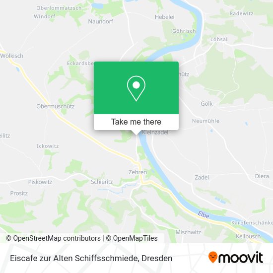 Карта Eiscafe zur Alten Schiffsschmiede