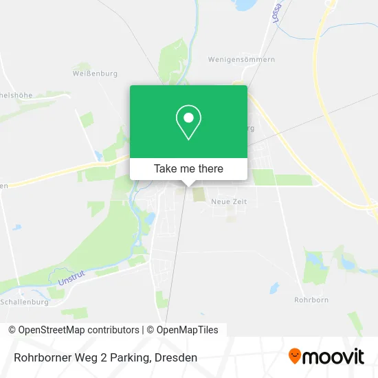 Карта Rohrborner Weg 2 Parking