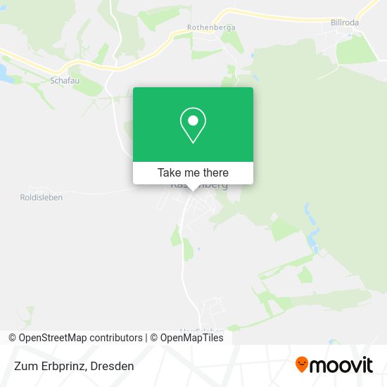 Карта Zum Erbprinz