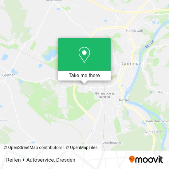 Карта Reifen + Autoservice