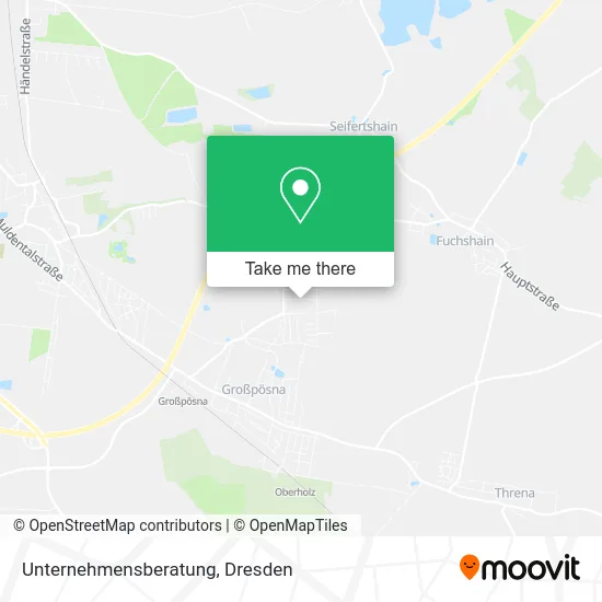 Карта Unternehmensberatung