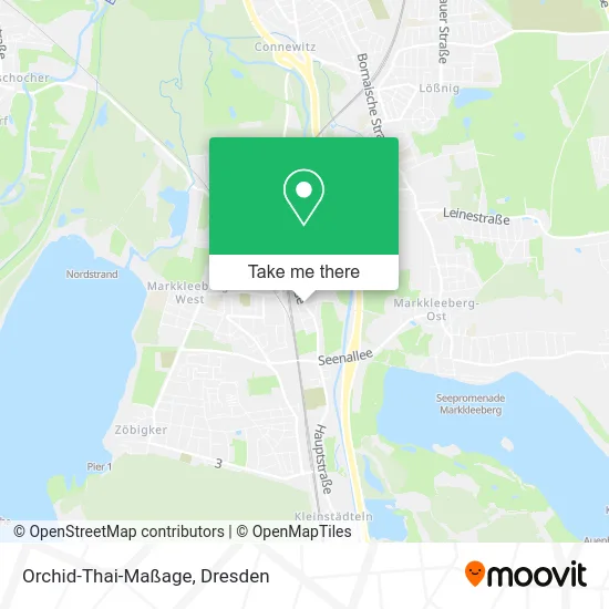 Карта Orchid-Thai-Maßage