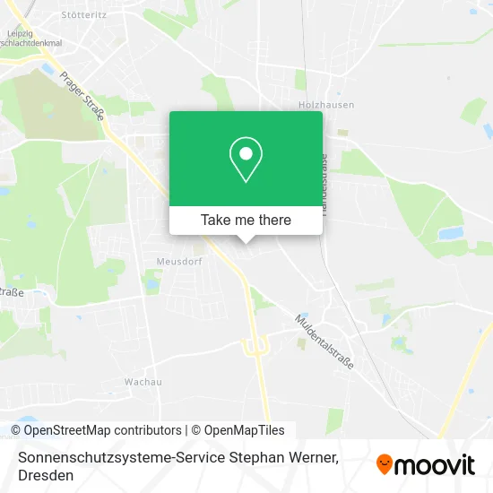 Карта Sonnenschutzsysteme-Service Stephan Werner