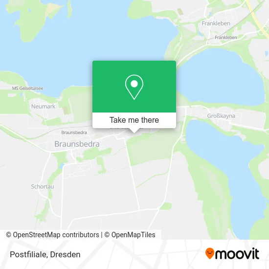 Карта Postfiliale