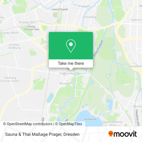 Карта Sauna & Thai Maßage Prager