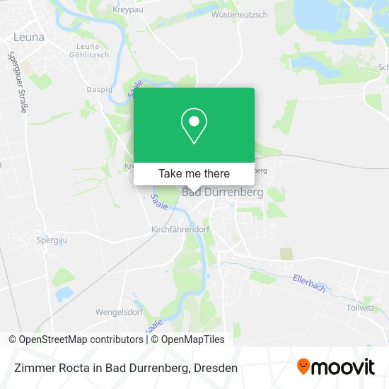 Карта Zimmer Rocta in Bad Durrenberg