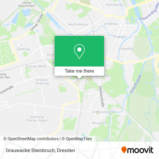Карта Grauwacke Steinbruch