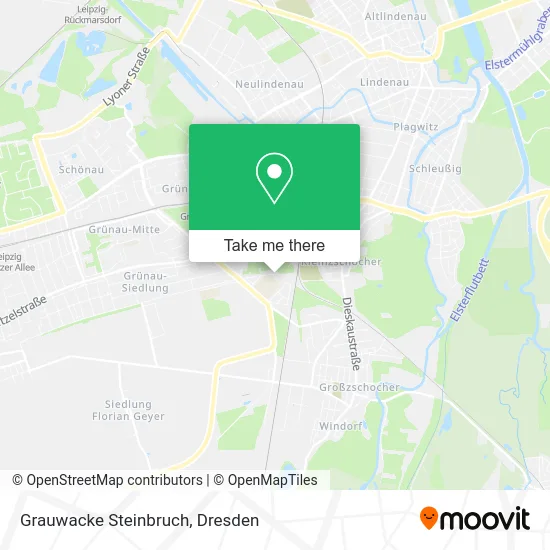 Карта Grauwacke Steinbruch