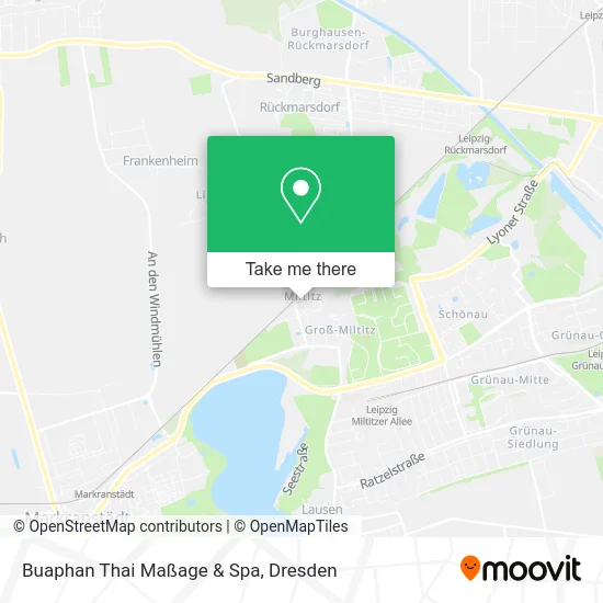 Карта Buaphan Thai Maßage & Spa