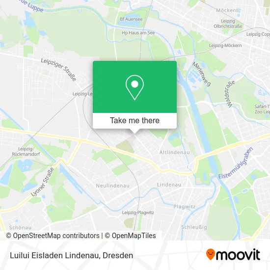 Карта Luilui Eisladen Lindenau