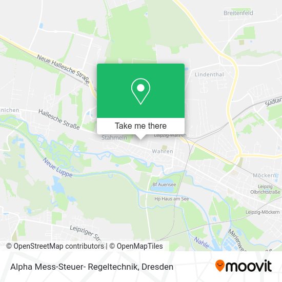 Карта Alpha Mess-Steuer- Regeltechnik
