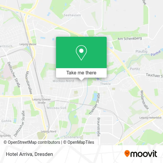 Карта Hotel Arriva