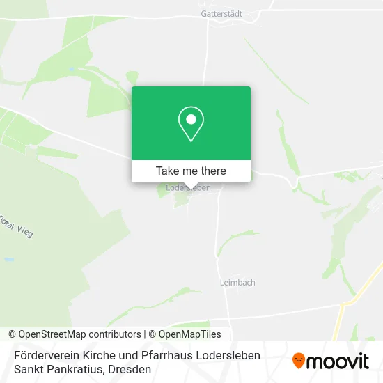 Förderverein Kirche und Pfarrhaus Lodersleben Sankt Pankratius map