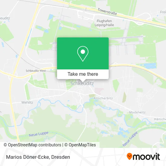 Карта Marios Döner-Ecke