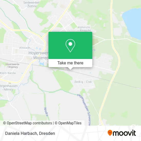 Карта Daniela Harbach